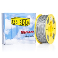 123-3D Filament zilver 2,85 mm ABS 1 kg (Jupiter serie) DFA02024c DFB00026c DFA11022
