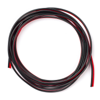 2-draads kabel rood / zwart | 2,5 meter