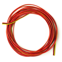 3-draads kabel rood / zwart / geel (5 meter)