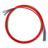 4-draads kabel blauw / rood / groen / zwart | 1 meter