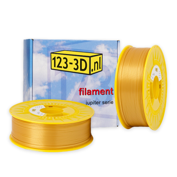 123-3D Filament 2-pack goud 1,75 mm PLA 1,1 kg (Jupiter serie)  DFE20296 - 1