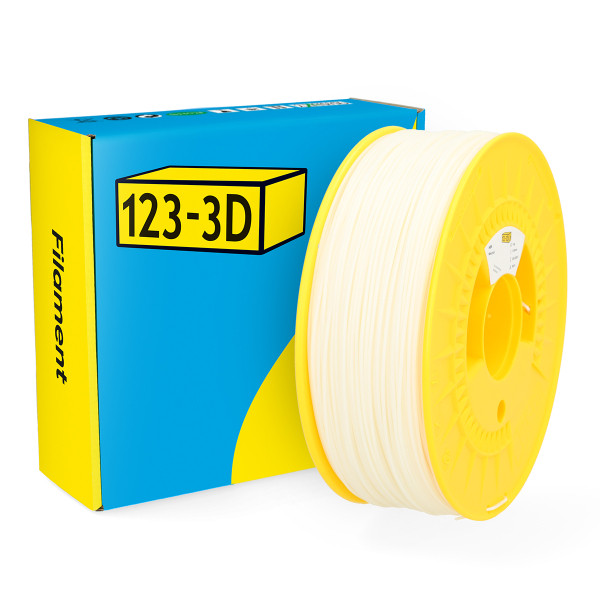 123-3D Filament ABS Neutraal 1,75 mm 1 kg  DHM00149 - 1