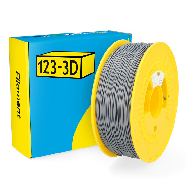 123-3D Filament ASA Zilver 1,75 mm 1 kg  DHM00157 - 1