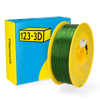 123-3D Filament PCTG Transparant Groen 1,75 mm 1 kg  DHM00225