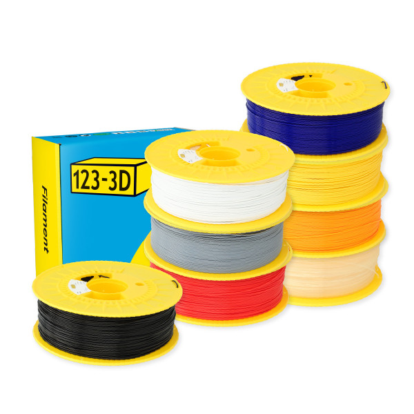 123-3D Filament PLA Bestsellers Bundel 8 kg  DHM10057 - 1