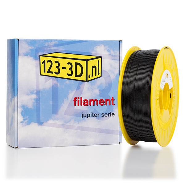 123-3D Filament PLA Glitter Antraciet 1,75 mm 1 kg  DHM00064 - 1