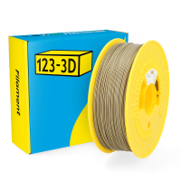 123-3D Filament PLA Glitter Champagne Goud 1,75 mm 1 kg  DHM00059