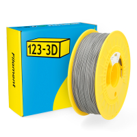 123-3D Filament PLA Glitter Zilver 1,75 mm 1 kg  DHM00062