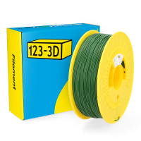 123-3D Filament PLA Groen 1,75 mm 1 kg  DHM00010