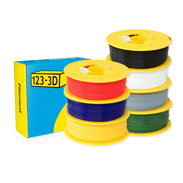 123-3D Filament PLA High Speed Starterpack 1,75 mm 1 kg  DHM10059 - 1