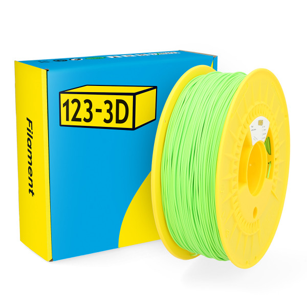 123-3D Filament PLA Limoengroen 1,75 mm 1 kg  DHM00022 - 1