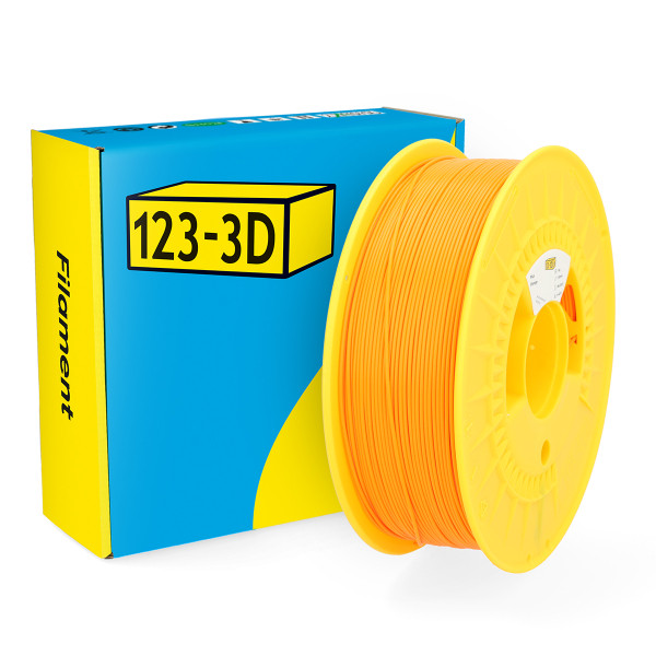 123-3D Filament PLA Oranje 1,75 mm 1 kg  DHM00008 - 1