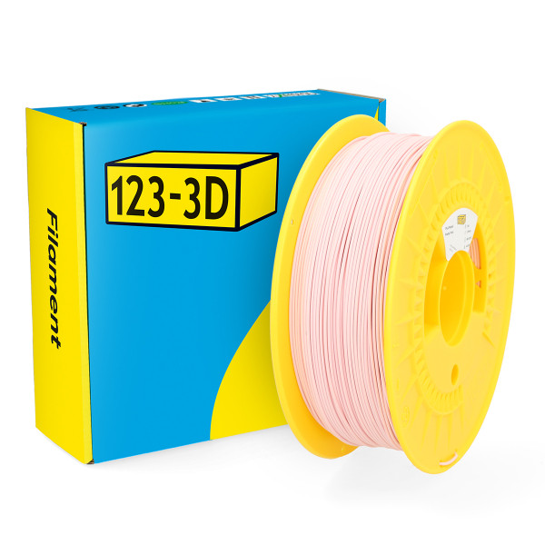 123-3D Filament PLA Pastel Lichtroze 1,75 mm 1 kg  DHM00055 - 1