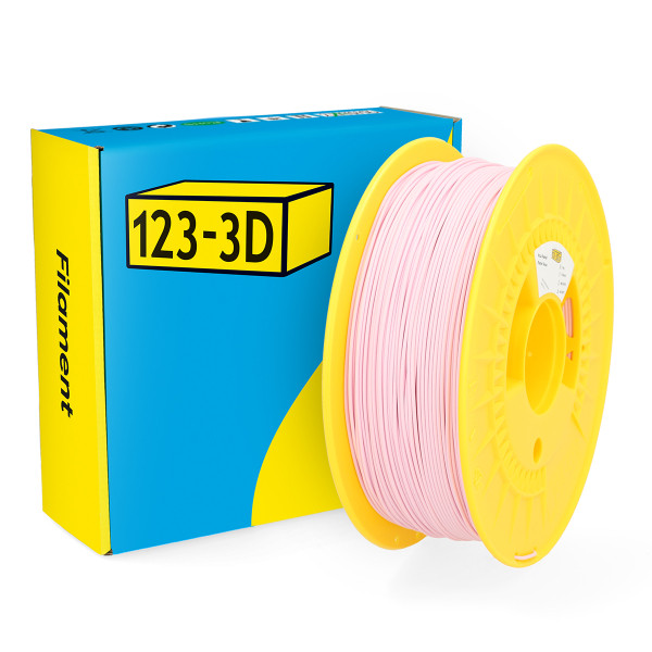 123-3D Filament PLA Pastel Roze 1,75 mm 1 kg  DHM00050 - 1