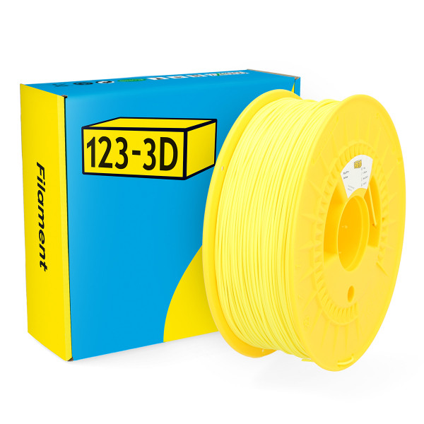 123-3D Filament PLA Pro Geel 1,75 mm 1 kg  DHM00093 - 1