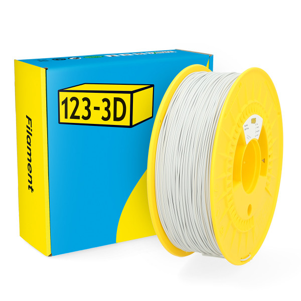 123-3D Filament PLA Pro Lichtgrijs 1,75 mm 1 kg  DHM00097 - 1