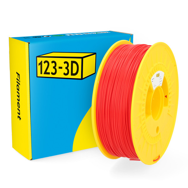 123-3D Filament PLA Pro Rood 1,75 mm 1 kg  DHM00094 - 1