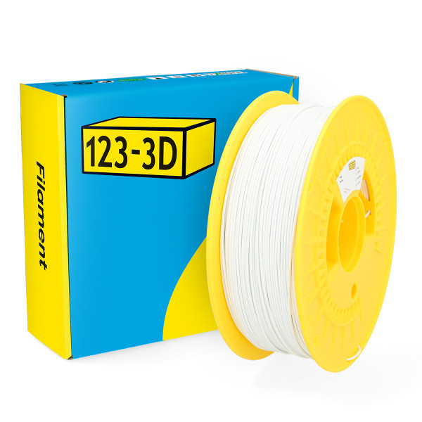 123-3D Filament PLA Wit 1,75 mm 1 kg  DHM00002 - 1