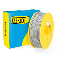 123-3D Filament PLA Zilver 2,85 mm 1 kg  DHM00033