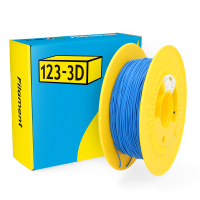 123-3D Filament TPU 85A Blauw 1,75 mm 0,5 kg  DHM00177