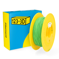 123-3D Filament TPU 85A Limoengroen 1,75 mm 0,5 kg  DHM00176