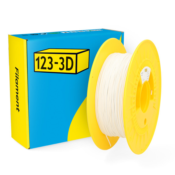 123-3D Filament TPU 85A Wit 1,75 mm 0,5 kg  DHM00178 - 1