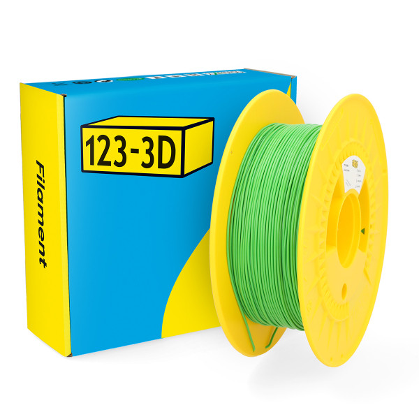 123-3D Filament TPU 98A Limoengroen 1,75 mm 0,5 kg  DHM00168 - 1