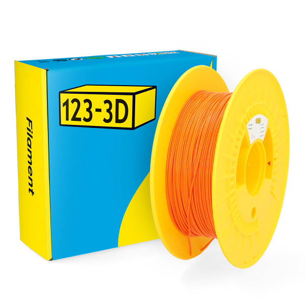 123-3D Filament TPU 98A Oranje 1,75 mm 0,5 kg  DHM00164 - 1