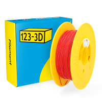 123-3D Filament TPU 98A Rood 1,75 mm 0,5 kg  DHM00165