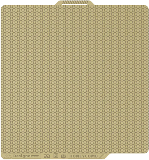 BIQU Honingraat en Houndstooth Designer Build plate voor Bambu Lab printers 3010200041 DAR01857 - 3