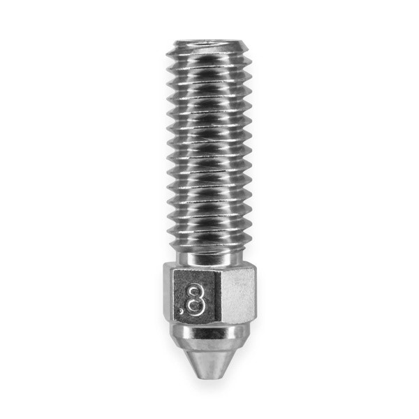 MicroSwiss Micro Swiss nozzle voor Creality K1, K1 Max, CR-M4 en V3 KE Hotend 1,75 mm x 0,80 mm M2612-08 DAR01180 - 1