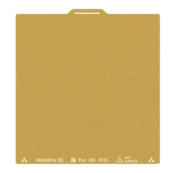 Modefine3D Modefine 3D High temp gold PEI build plate for X1, P1, A1 series M20003892002 DAR01641 - 1