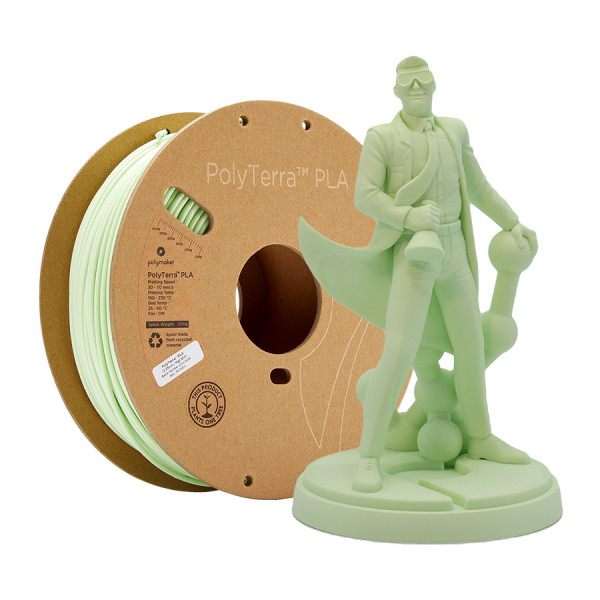 Polymaker PolyTerra PLA filament 1,75 mm Mint 1 kg PM70869 DFP14162 - 1