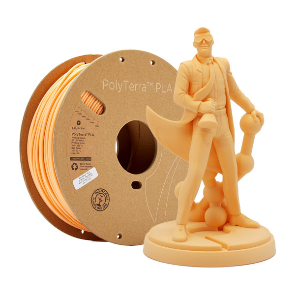 Polymaker PolyTerra PLA filament 1,75 mm Peach 1 kg PM70863 DFP14142 - 1