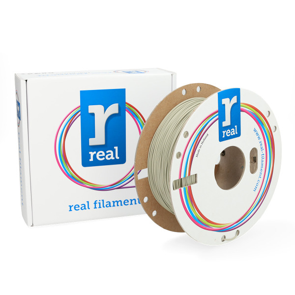 REAL filament Khaki Grey 1,75 mm PLA Mat 0,5 kg  DFP02357 - 1