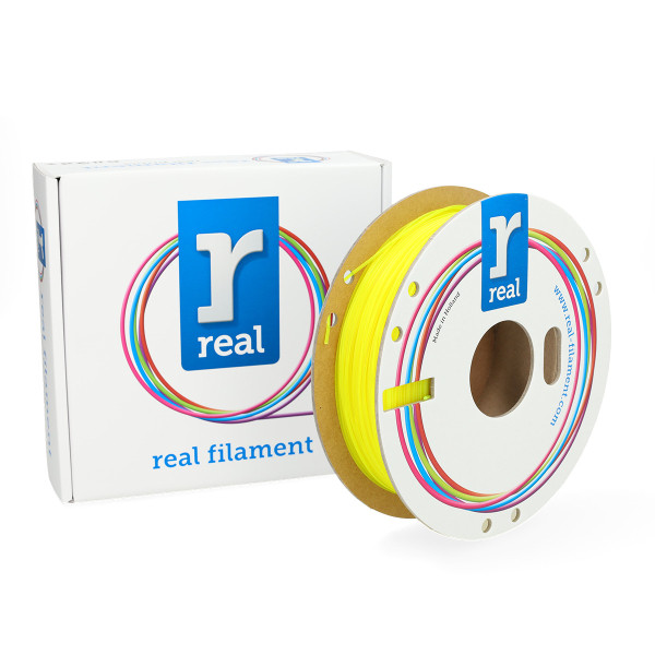 REAL filament fluorescerend geel 1,75 mm PLA 0,5 kg  DFP02336 - 1