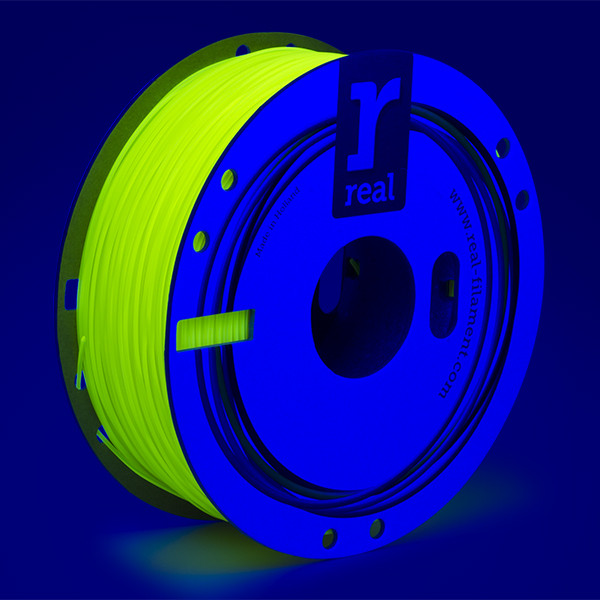 REAL filament fluorescerend geel 1,75 mm PLA 1 kg  DFP02337 - 3