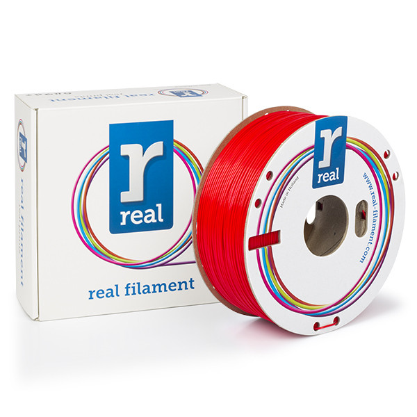 REAL filament rood 1,75 mm ABS Plus 1 kg  DFP02376 - 1