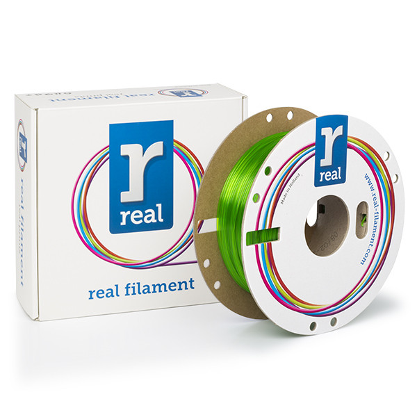 REAL filament transparant groen 1,75 mm PETG 0,5 kg  DFP02367 - 1