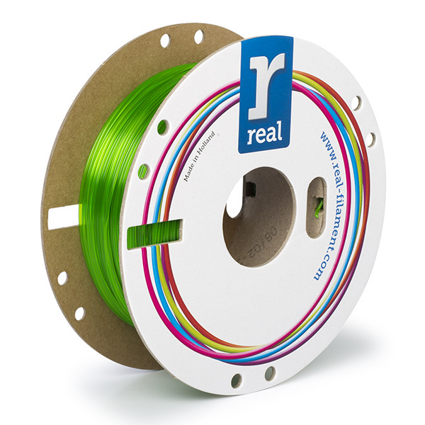 REAL filament transparant groen 1,75 mm PETG 0,5 kg  DFP02367 - 2