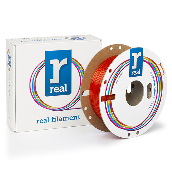 REAL filament transparant oranje 1,75 mm PETG 0,5 kg  DFP02368 - 1