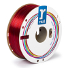 REAL filament transparant rood 1,75 mm PETG 1 kg  DFP02230 - 2