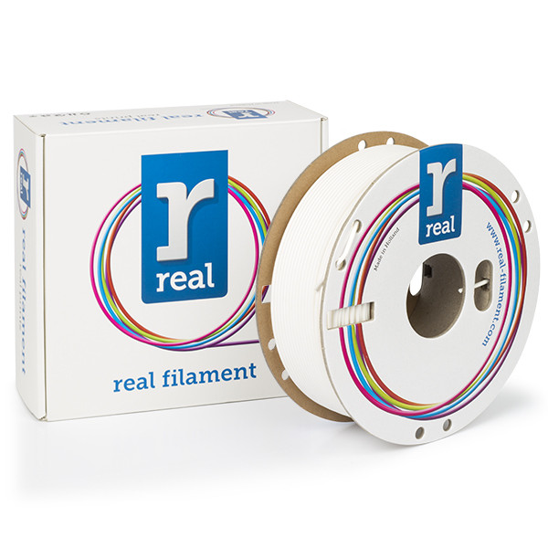 REAL filament wit 2,85 mm PLA Recycled 1 kg  DFP02319 - 1