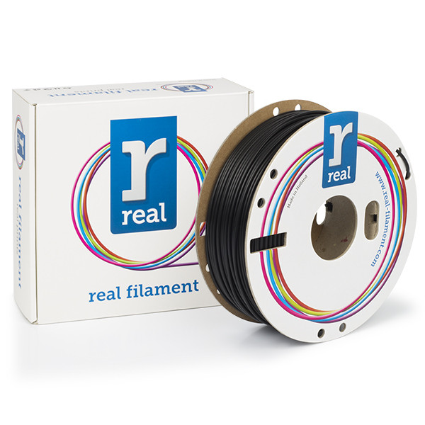 REAL filament zwart 2,85 mm PLA 1 kg  DFP02292 - 1