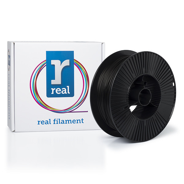 REAL filament zwart 2,85 mm PLA 3 kg  DFP02293 - 1