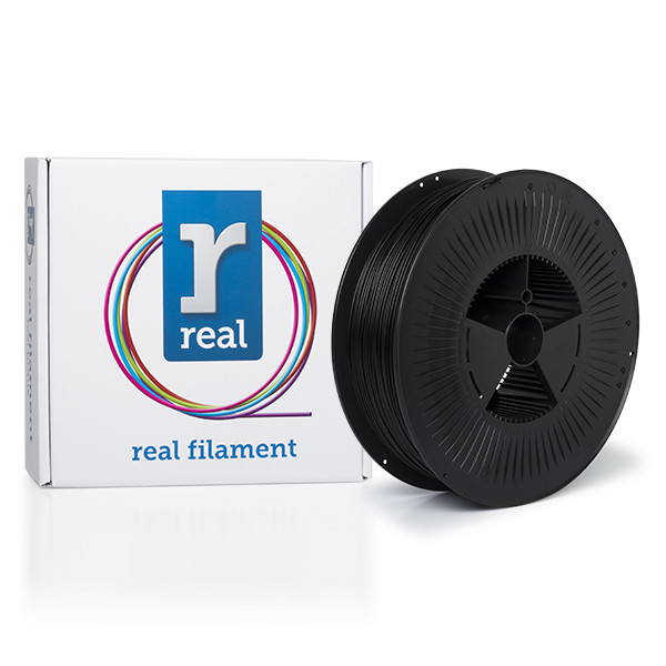 REAL filament zwart 2,85 mm PLA Recycled 5 kg  DFP02314 - 1