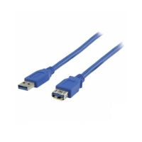 USB A 3.0 verlengkabel Hoge kwaliteit | 2 meter | Blauw