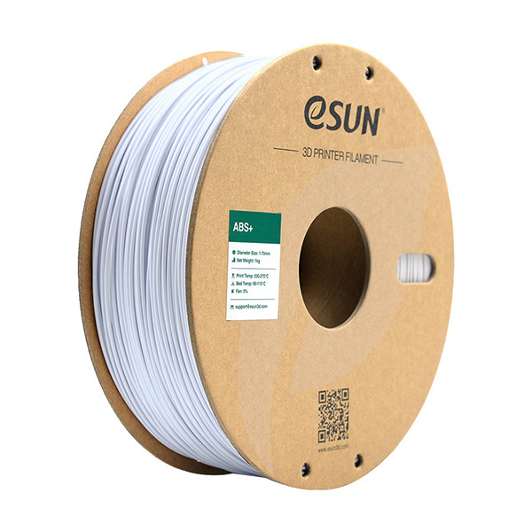 eSun ABS+ filament 1,75 mm Cold White 1 kg  DFE20124 - 1