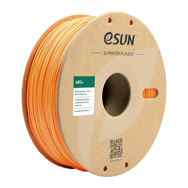 eSun ABS+ filament 1,75 mm Orange 1 kg ABS175O1 DFE20025 - 1