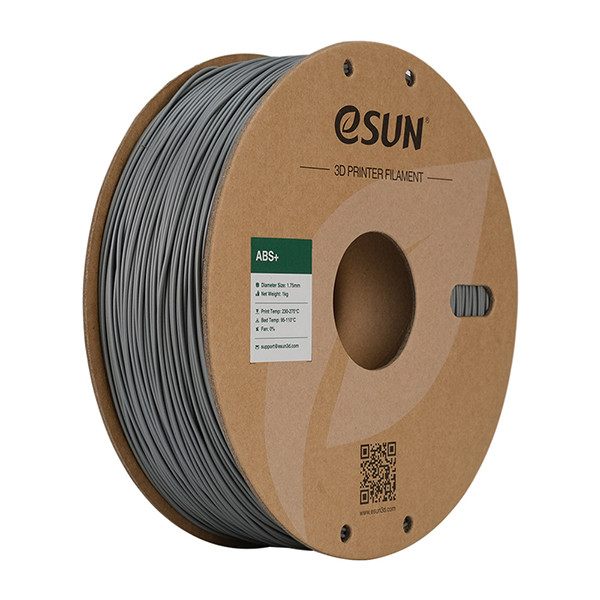 eSun ABS+ filament 1,75 mm Silver 1 kg ABS175S1 DFE20030 - 1